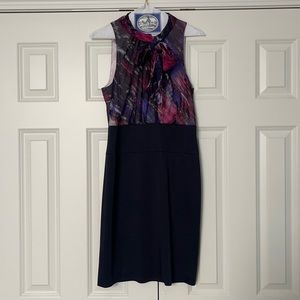 Bcbgmaxazria Ruffle Bow Shift Dress